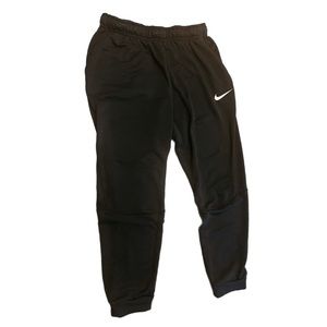 Men large Nike black joggers